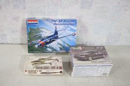 3 Vintage Model Kits