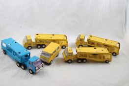 4 Tonka & Buddy L Car Transports, 1 Tonka Van