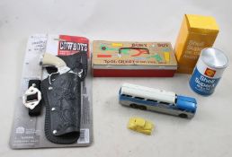 Vintage Toys & Shell Oil Can Radio Working