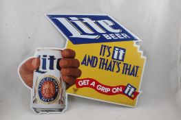 Miller Lite Pilsner Beer Metal Sign