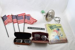 1928 Beater, 4 Flags 48 Star 2 Pr. G.F. Eyeglasses