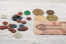 WW2 Opa & Other Tokens, $2.00 Canadian Currency