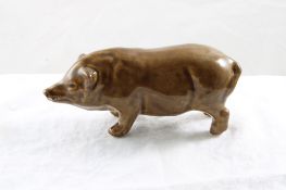 2010 RWCS Red Wing Stoneware Pig
