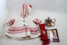 American Girl Pleasant Co Kirsten's Skating Outfit