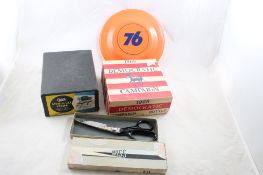 Massager, Scissors, Frisbee, Campaign Bottle DFL