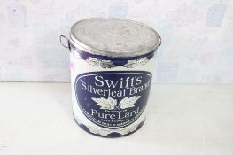 Swift's Silverleaf Pure Lard 50 Lb. Adv. Tin