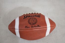 Spaulding Fran Tarkenton Leather Football #339