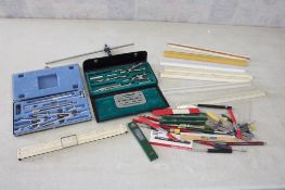 Drafting Tools, Slide Rules, Leads, Pens