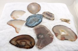 Agate Slabs Some Polished