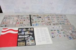 Large Ass't. of Collectible Unused Postage Stamps
