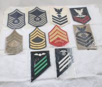 U S Military Embroidered Patches