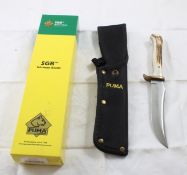Puma SGB German Blade Skinning Knife New in Box