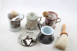 Barber Shaving Items Mugs, Soap, Kriss Kross, Brus