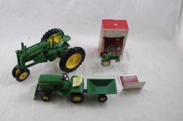 John Deere Toy Tractors & Model B Ornament