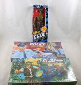 G I Joe HOF Figure & 2 Milton Bradley Games