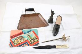 1893 Chicago World's Exposition Shoe Pin Cushion