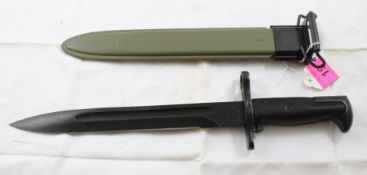 M1 Garand Bayonet Repro of 1943 in Sheath