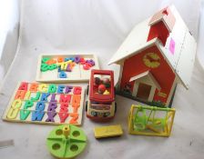 1971 Fisher Price School House w/People & Access.