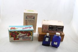 4 Boxes Reddy Kilowatt, Shoe Box, Candy, Perfume