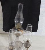 2 Finger Lamps Queen Anne & Other Chimneys