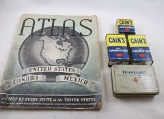 Spice Tins, Atlas, Travel First Aid Kit