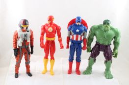 4 Marvel Comics Hasbro Super Heroes Figures 12