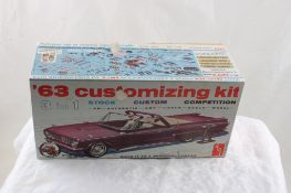 1963 AMT Ford Galaxy 3 in 1 Convertible Model Kit