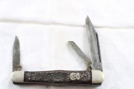 Camillus 3 Blade Boy Scout Folding Knife