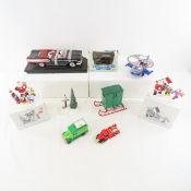 Diecast Cars, Christmas Ornaments, Tin Spaceship