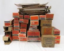 Over 50 EMPTY Lionel Train Boxes, Vintage and New