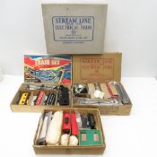 3 Marx Train Sets in Box, Mechanical, Electrical