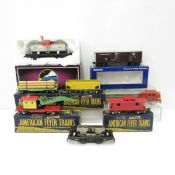 8 Train Cars, Marx, Industrial, Gilbert, MTH