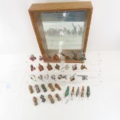 Vintage Military Figures & Vehicles in Case