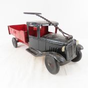 Buddy L Saddle Dump Truck