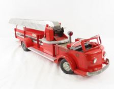 Doepke Model Toys Pressed Steel Fire Truck