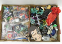 Large Lot of Small Plastic Toy Accessories