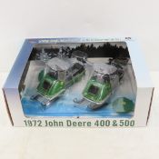 Ertl Lone Tree John Deere Snowmobiles 400 & 500
