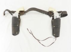 Original Mattel Fanner 50 Matched Pair of Cap Guns