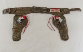 2 Vintage Kilgore Kit Carson Cap Guns & holsters