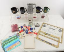 Railroad Mugs, Soap, UP stir sticks & Collectibles