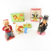 Vintage Drinking Man & Smoking Man Toys