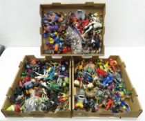 Large Lot Action Figures, Masters Universe, Marvel