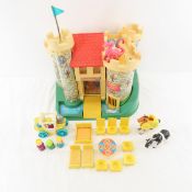 Vintage Fisher Price Castle With Figures