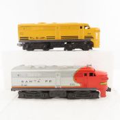 Lionel Rio Grand 222 engine & Santa Fe 218 dummy