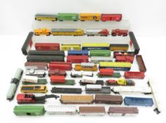 Over 40 Train Cars, Mostly Tyco, HO Scale