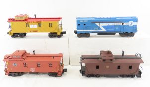 Lionel EMD 3539 & 3 Vintage box cars
