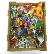 30 Loose Action Figures, He-Man, Ninja Turtles