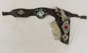 1 Deputy Cap Gun in Lone Ranger Holster Belt