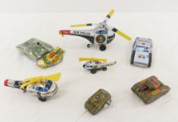 Vintage Made in Japan Friction and Tin Toys