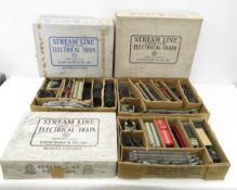 3 Marx Train Sets with Boxes 4035, 4822, 4210